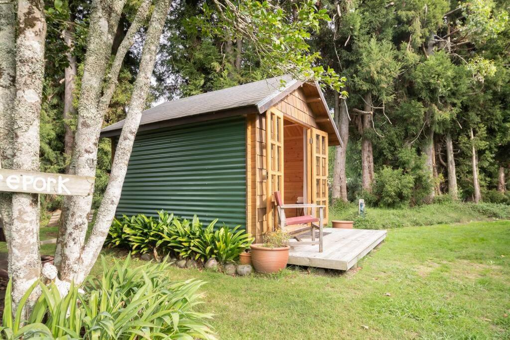 Tui Ridge Eco Cabins Aongatete Eksteriør bilde