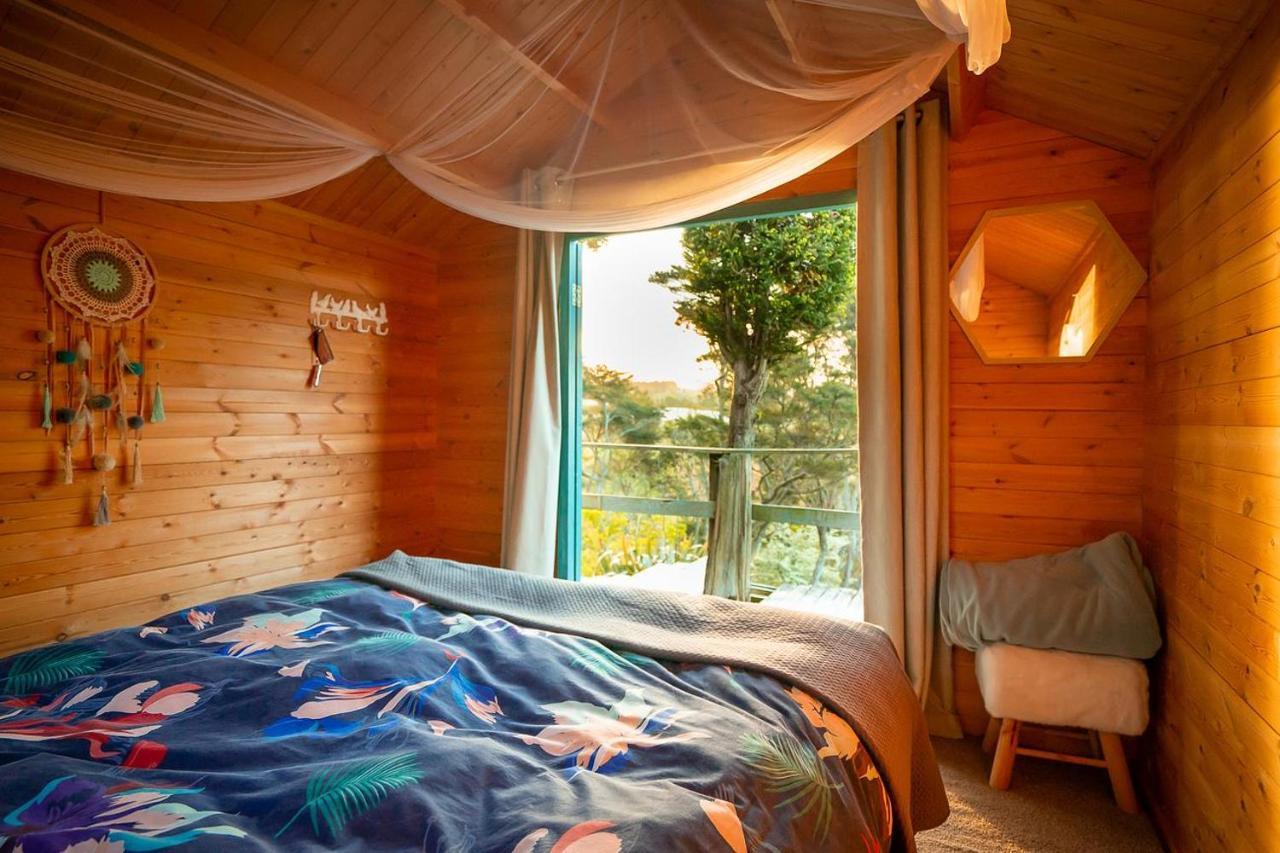 Tui Ridge Eco Cabins Aongatete Eksteriør bilde